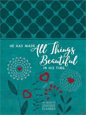 All Things Beautiful 2022 Planner: 18 Month Ziparound Planner