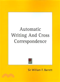 Automatic Writing and Cross Correspondence