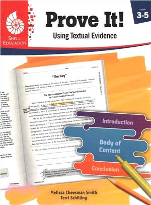 Prove It! Using Textual Evidence, Levels 3-5