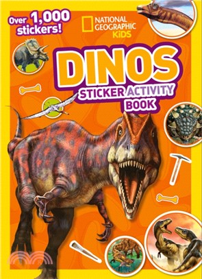 Dinos Sticker Activity Book：Over 1,000 Stickers!