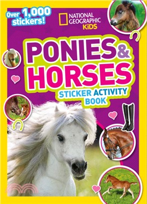 Ponies and Horses Sticker Activity Book：Over 1,000 Stickers!