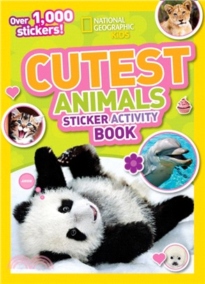 Cutest Animals Sticker Activity Book：Over 1,000 Stickers!