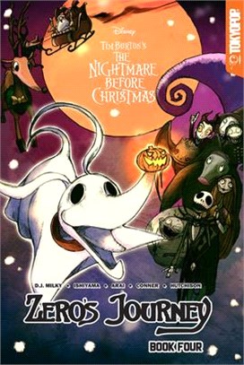 Disney Manga - Tim Burton's the Nightmare Before Christmas 4 ― Zero's Journey Graphic Novel