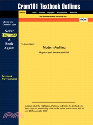 Studyguide for Modern Auditing by Kell, ISBN 9780471189091