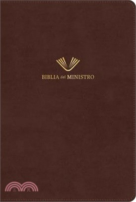 Rvr 1960 Biblia del Ministro, Edición Ampliada, Caoba Piel Fabricada