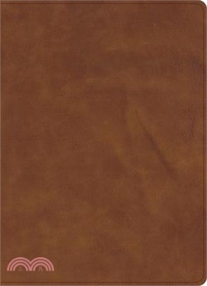 CSB Verse-By-Verse Reference Bible, Holman Handcrafted Collection, Marbled Tan Premium Calfskin