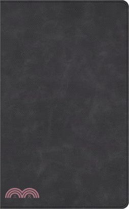CSB Single-Column Personal Size Bible, Holman Handcrafted Collection, Premium Marbled Slate Calfskin
