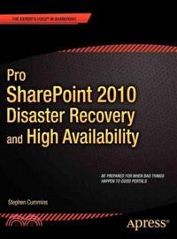 Pro Sharepoint 2010 Disaster Recovery and High Availability