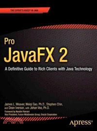 Pro Javafx?2 Platform: A Definitive Guide to Script, Desktop and Mobile Ria With Java?Technology