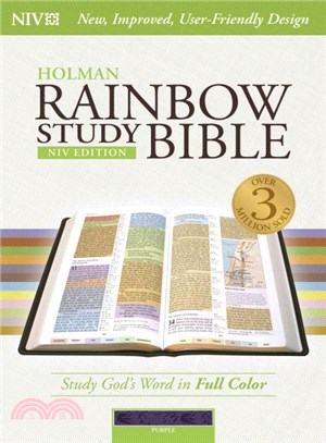 Holman Rainbow Study Bible ─ New International Version, Purple, LeatherTouch