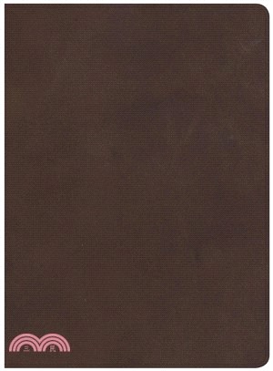 The Holy Bible ─ Christian Standard Bible, Brown Genuine Leather, Giant Print Reference Bible