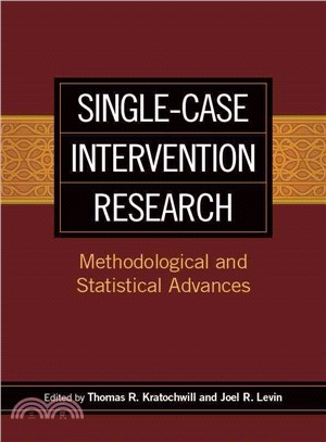 Single-Case Intervention Research ─ Methodological and Statistical Advances