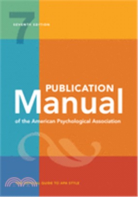 Publication manual of the Am...