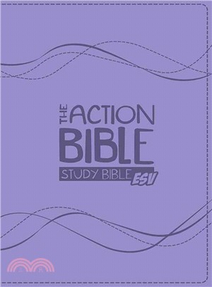 The Action Bible Study Bible ESV ─ English Standard Version; Premium Girl's Edition
