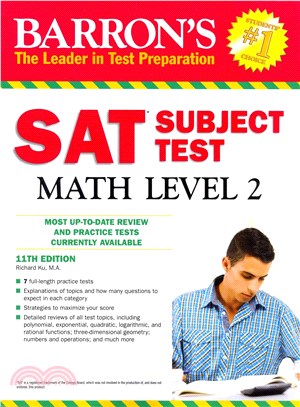 Barron's Sat Subject Test Math Level 2