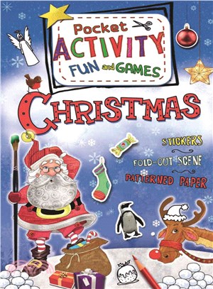 Christmas Pocket Activity Fun and Games ― Games, Puzzles, Fold-out Scenes, Patterned Paper, Stickers!