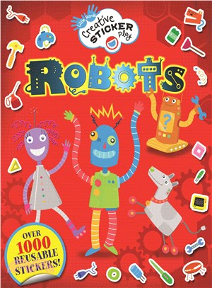 Robots ― Over 1000 Reusable Stickers