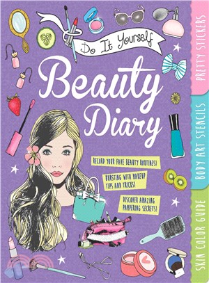 Do It Yourself Beauty Diary ― With Pretty Stickers, Body Art Stencils, and a Skin Color Guide