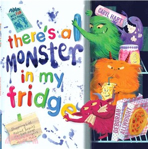 There's a Monster in My Fridge ─ With Fun Split Pages