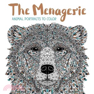 The Menagerie ─ Animal Portraits to Color