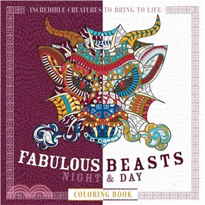 Fabulous Beasts Night & Day Coloring Book