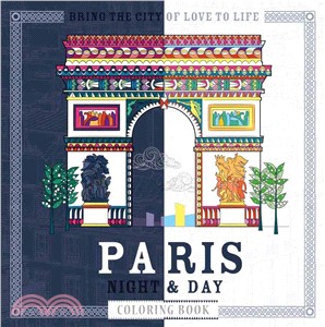 Paris Night & Day Coloring Book