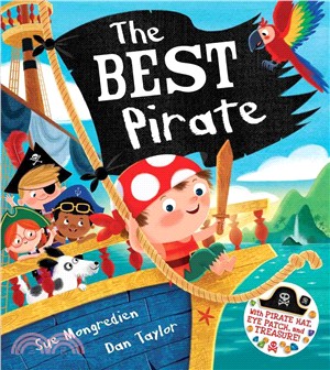 The Best Pirate ─ With Pirate Hat, Eye Patch, and Treasure!