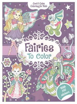 Fairies to Color ─ With 190 Stickers