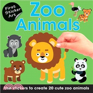 Zoo Animals ― Use Stickers to Create 20 Cute Zoo Animals
