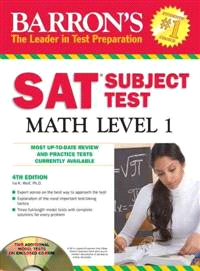 Barron's Sat Subject Test Math Level 1