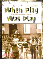 When Play Was Play: Why Pick-Up Games Matter