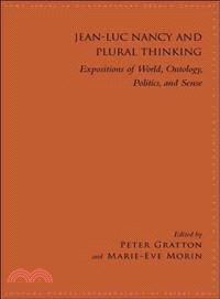 Jean-Luc Nancy and Plural Thinking