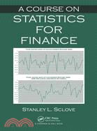 A Course on Statistics for Finance