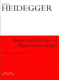 Basic Problems of Phenomenology ─ Winter Semester 1919/1920