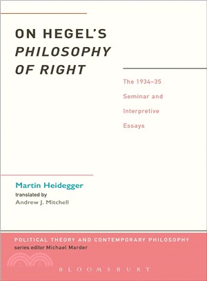 On Hegel's Philosophy of Right ― The 1934-35 Seminar and Interpretive Essays