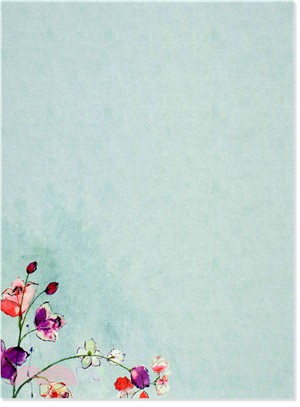 Fuchsia Blooms Stationery Set ─ Boxed