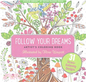 Follow Your Dreams Artist's Coloring Books