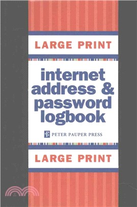 Internet Address & Password Logbook