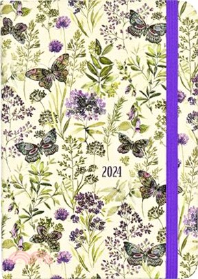 2024 Amethyst Butterflies Engagement Calendar