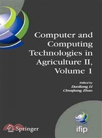 Computer and Computing Technologies in Agriculture II ─ The Second Ifip International Conference on Computer and Computing Technologies in Agriculture Ccta2008, October 18-20, 2008, Beijing, China