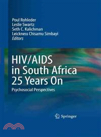 HIV/AIDS in South Africa 25 Years on