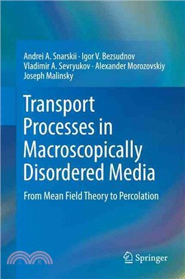 Transport Properties in Macroscopically Inhomogeneous Media ― From Mean-field Models to the Theory of Percolation