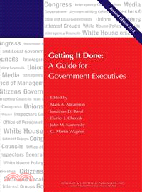 Getting It Done ─ A Guide for Government Executives