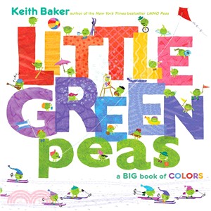 Little green peas :a big book of colors /