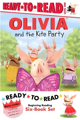 Olivia Ready-to-Read Value Pack 2 ─ Olivia and the Kite Party / Olivia and the Rain Dance / Olivia Becomes a Vet / Olivia Builds a House / Olivia Measures Up / Olivia Trains Her Cat