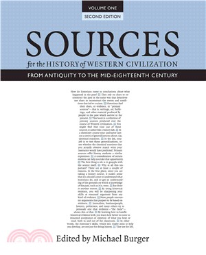 Sources for the History of Western Civilization ― From Antiquity to the Mid-eighteenth Century