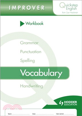 Quickstep English Workbook Vocabulary Improver Stage