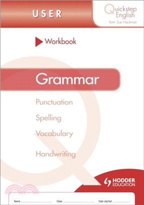 Quickstep English Workbook Grammar User Stage