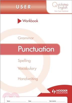 Quickstep English Workbook Punctuation User Stage