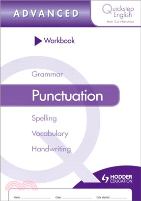 Quickstep English Workbook Punctuation Advanced Stage